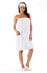 Boca Terry Women's Microfiber Wrap w/Snaps Photo